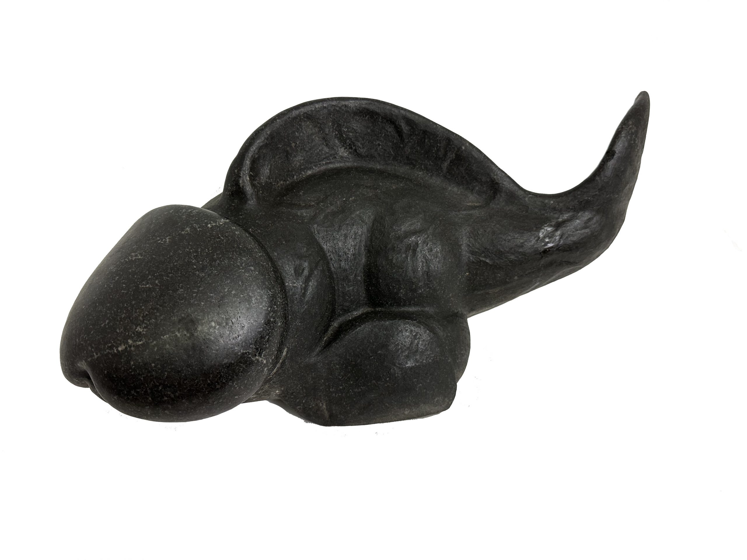 Penis Fish Granite Sculpture - Image 3