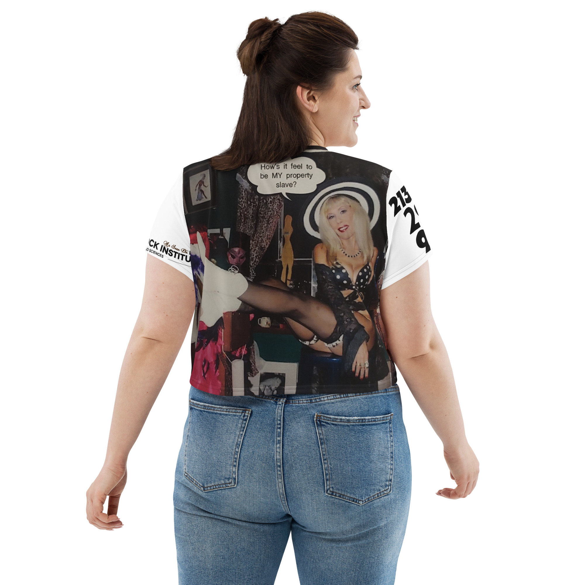 All-Over Print Crop Tee - Image 3