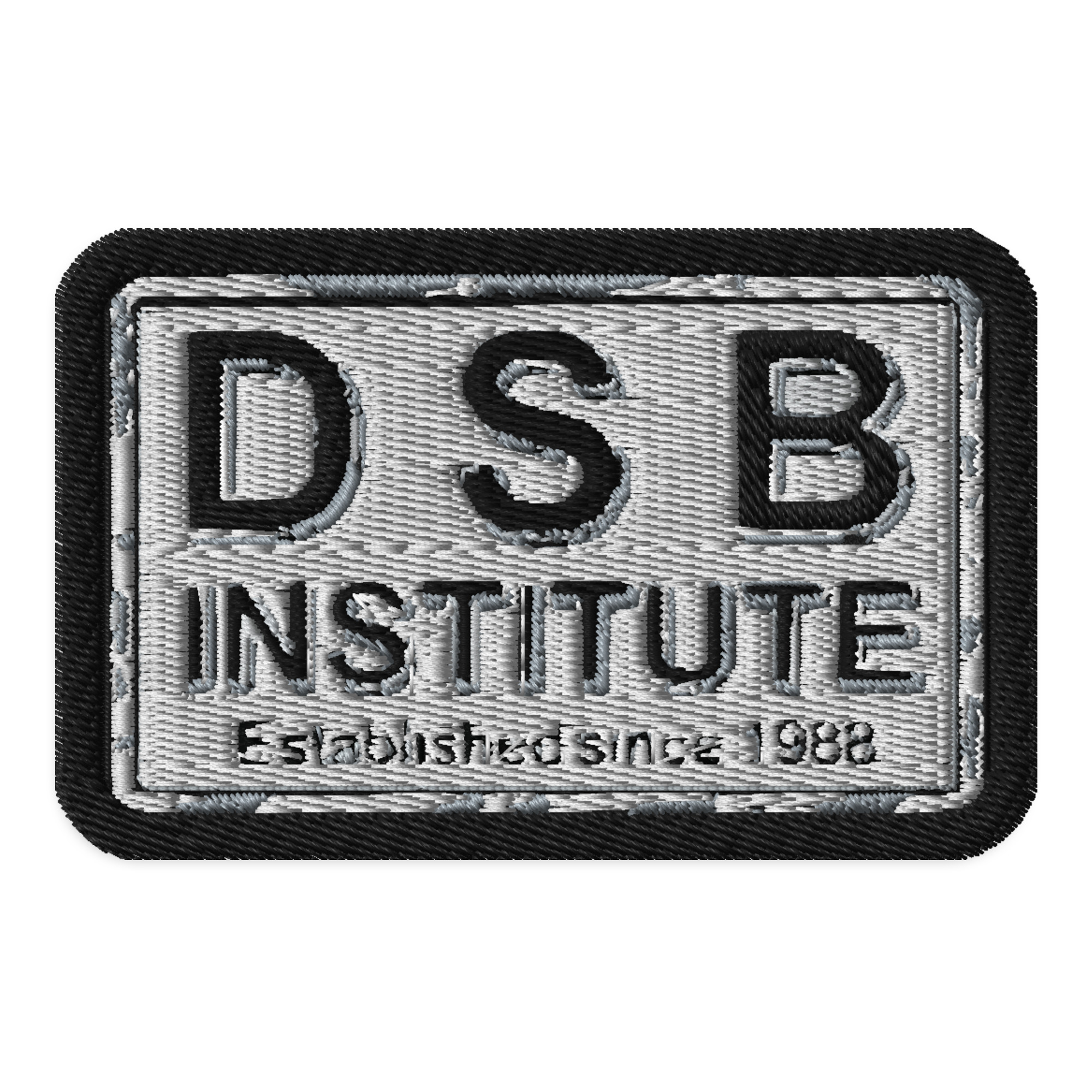 DSB Institute embroidered patches